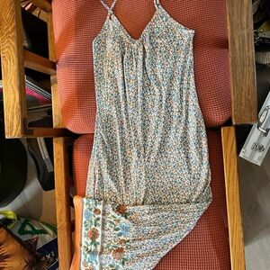 Floral Spaghetti Strap Jumper